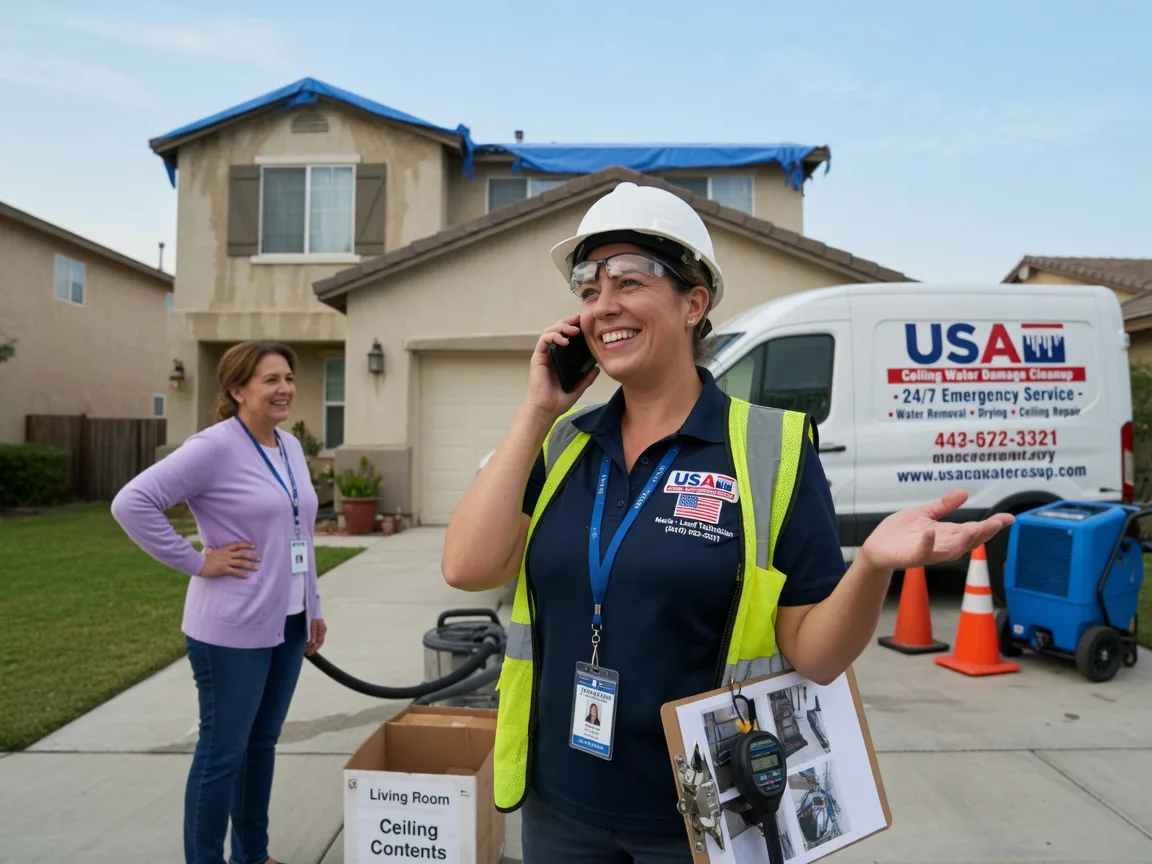 Ceiling Water Damage Restoration Heltonville, IN FAQs